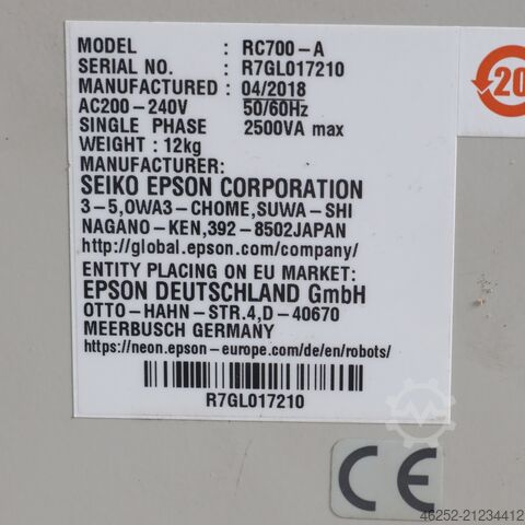 Industrieroboter Epson SCARA G10-854SR