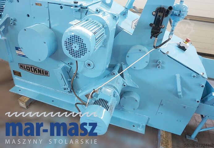 Holzhacker Schredder KLOCKNER KTH 160×400 L2WV 