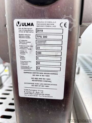 Tiefziehmaschine Ulma TFS 300