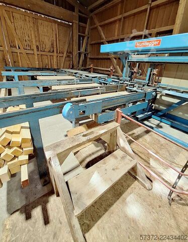 Vollautomatische Abbundmaschine Hans Hundegger ABM-K2-A