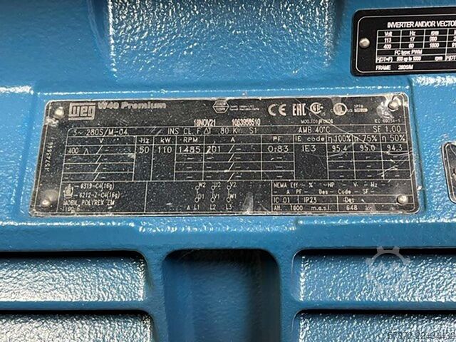 Elektromotor WEG IE3-IP23-B3-V