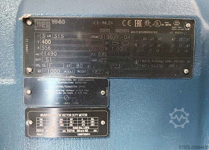 Elektromotor WEG IE3-IP23-B3-V