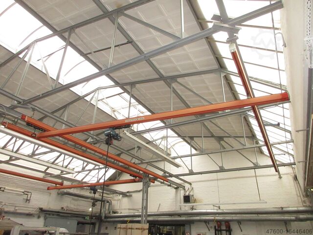 Kranhimmel Kran Hallenkran Kranbahn Demag Kranbahn KBK2 250KG 9x7m + Zubehör Demag KBK 2 II KBK2 250Kg + Kettenzug