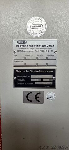 Horizontal bandsaw HEMA HTR600