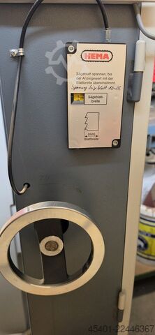 Horizontal bandsaw HEMA HTR600