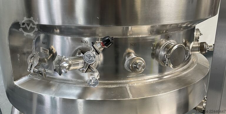 Pressure-resistant agitator tank Bolz Magnetrührwerksbehälter 706L