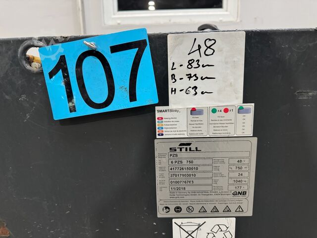 Forklift battery Still 48V Forklift Battery [ID: 1107]