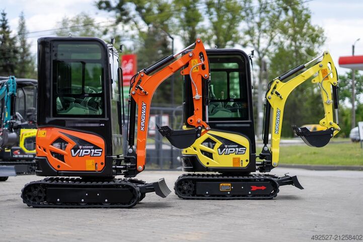 Minibagger VIP 15 1.500 kg Kingwa Kingway VIP 15