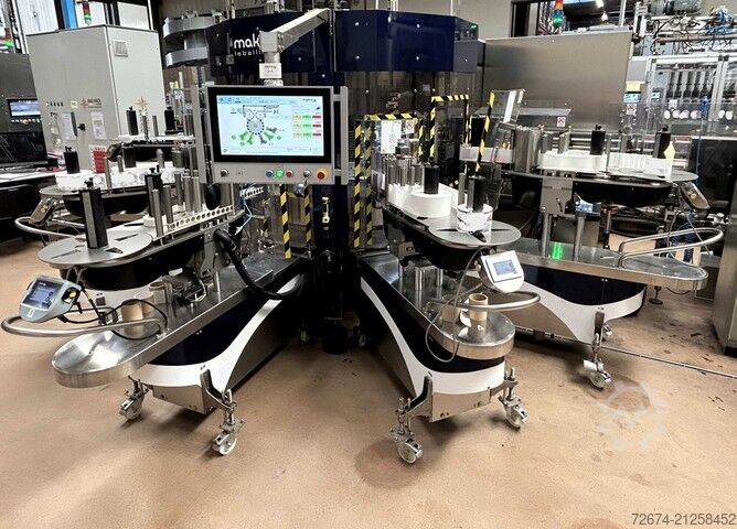 Getränkemaschine Makro labellers Bottling Mak-4 20P UA5 L5 CO2