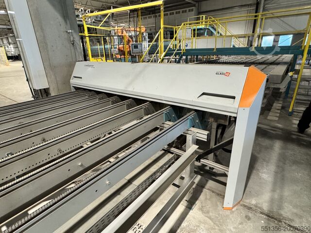 Glass tempering furnace, washing machine, cutting table TAMGLASS HEGLA ZIPPE BENTELER 