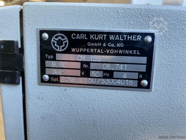 Vibratory finishing machine Circular vibrator Walther Trowal CM 155
