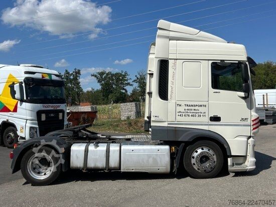 Volume tractor unit DAF XF 106.460 FT SC, RETARDER,HUBSATTELPLATTE, STANDKLIMA, EURO6, ALUFELGEN, MEGA