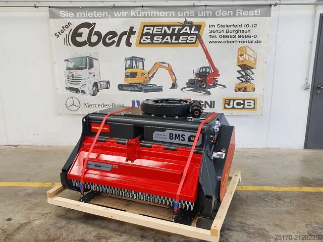 Häcksler Seppi M. BMS 125 Forstmulcher inkl. Drehmotor / NEU lage