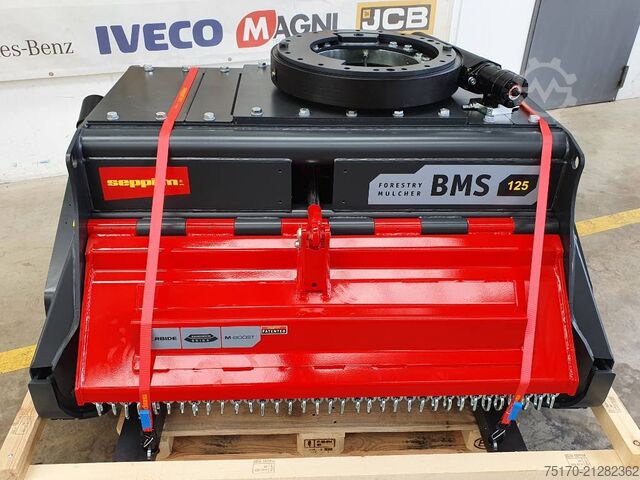 Häcksler Seppi M. BMS 125 Forstmulcher inkl. Drehmotor / NEU lage