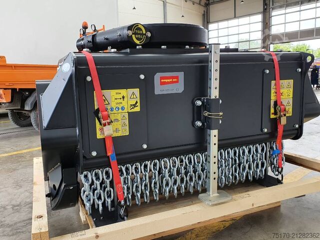 Häcksler Seppi M. BMS 125 Forstmulcher inkl. Drehmotor / NEU lage