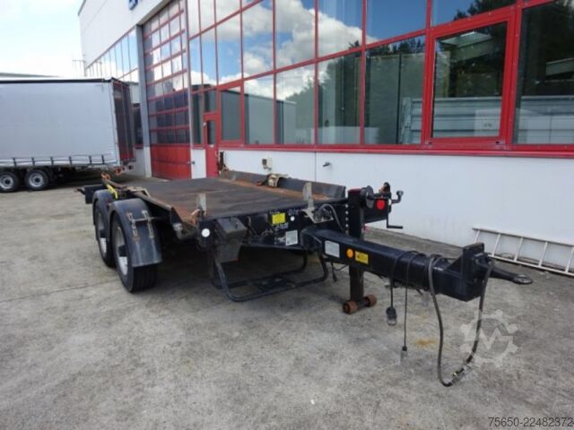 Siloanhänger Hüffermann HTM 1335 LT  13,5 t Tandem- Absetztmulden Anhänger