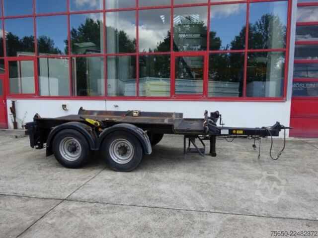 Siloanhänger Hüffermann HTM 1335 LT  13,5 t Tandem- Absetztmulden Anhänger