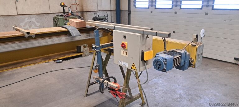 Single girder overhead crane Demag 15.124mm x 500kg