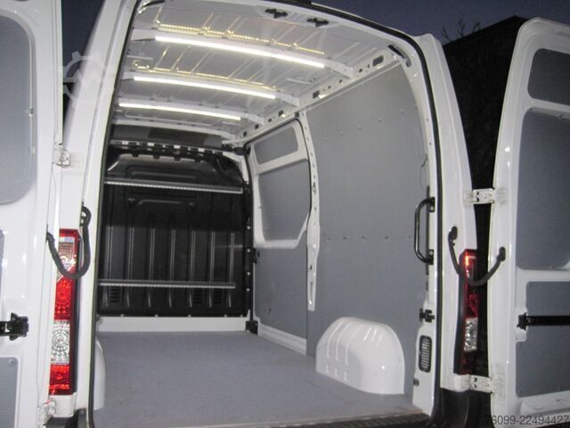 Box wagon high + long Opel Movano 2,3 D L2H2 Schwingsitz 270° Türen