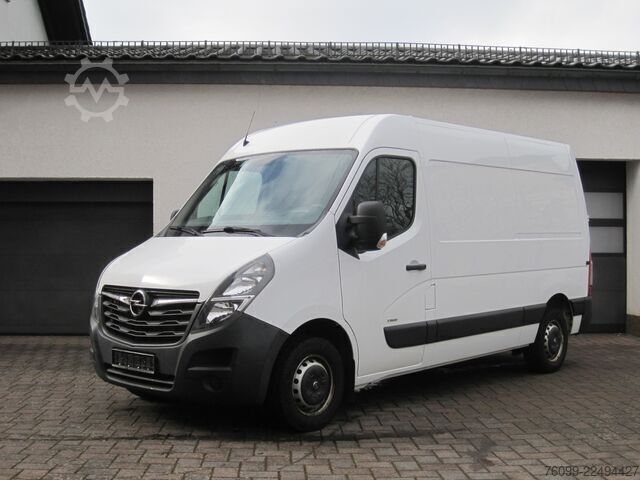 Box wagon high + long Opel Movano 2,3 D L2H2 Schwingsitz 270° Türen