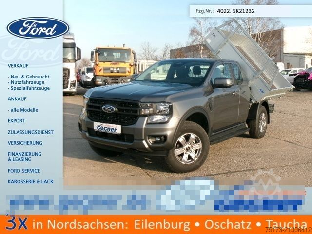 Transporter mit Kipper FORD Ranger XLT ExtraKab 4WD 3-Seitenkipper Standhz