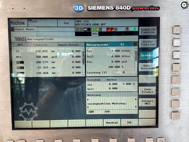 CNC-Drehmaschine GILDEMEISTER DMG MSL 60/7