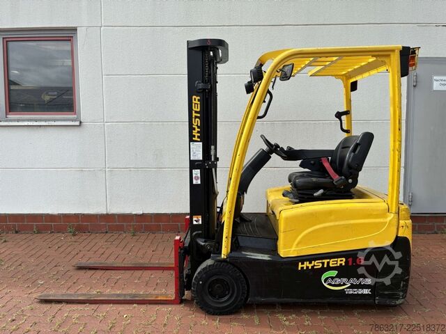 Electric 3-wheel forklift Hyster J 1.6 XNT LWB