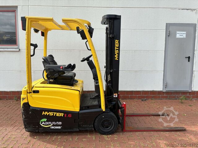 Electric 3-wheel forklift Hyster J 1.6 XNT LWB