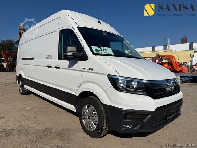 Box van high MAN TGE 3.180/MAX-H3/TÜV DEZ 2026