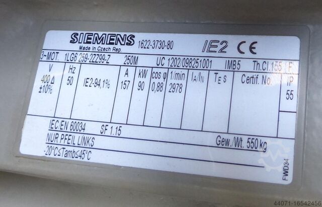 Schraubenkompressor GA90 Atlas Copco GA90
