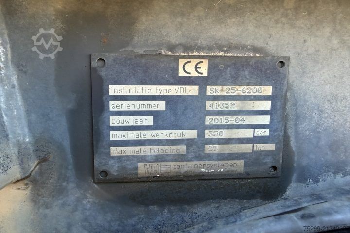 Roll-off tipper truck Scania G450 CB 8x4 Trösch / Swiss-Vehicle