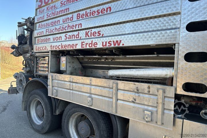 Special purpose truck Mercedes-Benz Actros 3243 8x4 Trockensauger / Swiss-Vehicle