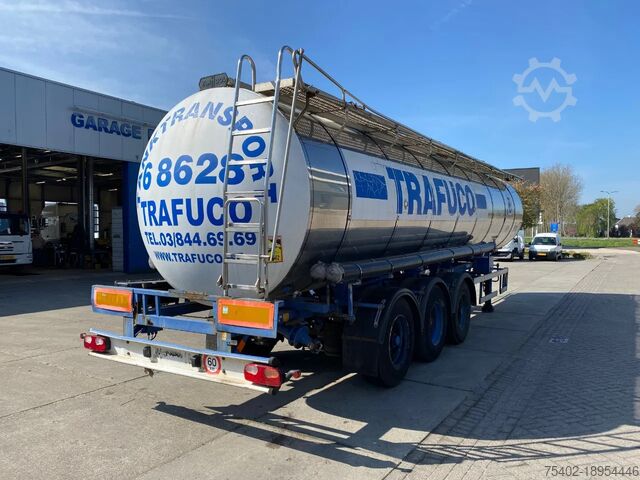 Tank Van Hool Tank / Inox / 3 compartments / 30000 LT