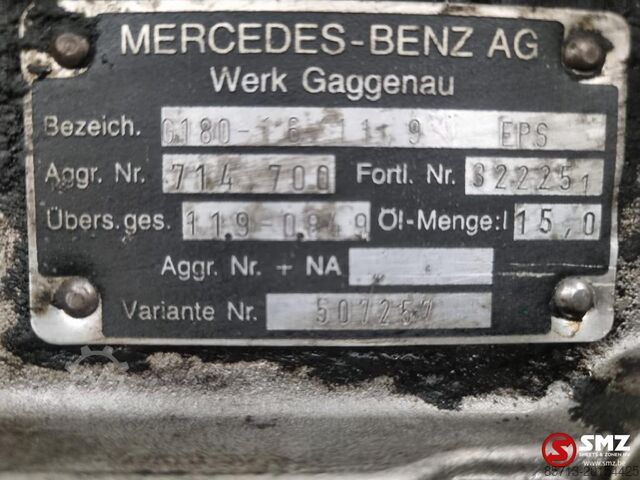 Gearbox Mercedes Occ Versnellingsbak Mercedes G180-16 / 11.9 EPS