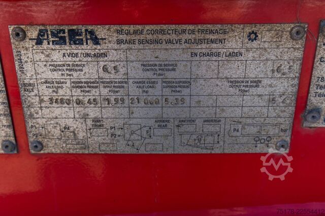 BDF-System ASCA BI-TRAIN 20''+ SELLETTE/FIFTH WHEEL