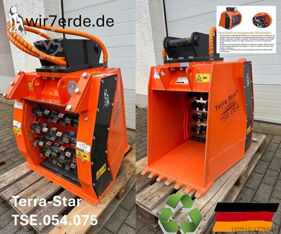 Schaufelseparatoren Wolf Technik für Baumaschinen Terra-Star TSE.054.M80X