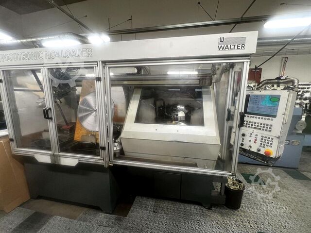 Saw-blade sharpening machine Walter Woodtronic NC 4 Loader