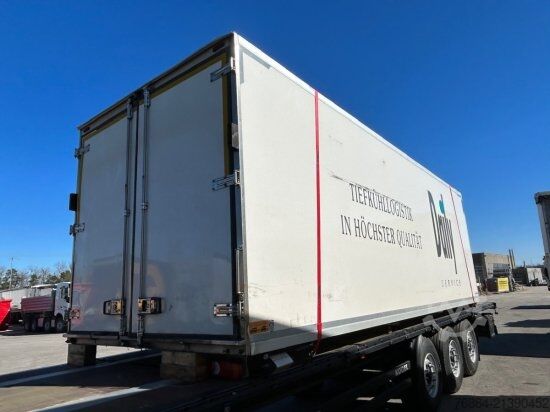 Crane truck Weinmann WEINMANN KüHL-KOFFER AUFBAU 7,2 METER, CARRIER-AGGREGAT