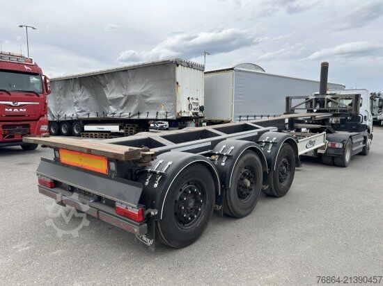 Swap body semitrailer FLIEGL 30 FT CONTAINER KIPPCHASSIS ,ALUFELGEN