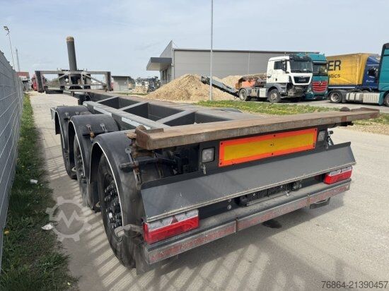 Swap body semitrailer FLIEGL 30 FT CONTAINER KIPPCHASSIS ,ALUFELGEN