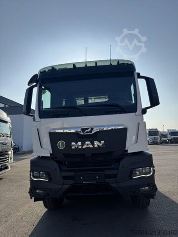 Three-sided tipper truck MAN TGS 35.520 3-SEITENKIPPER, 8X4,  MEILLER-GESTEINSKIPPER, RETARDER