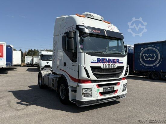 Standard tractor unit IVECO STRALIS 460, INTARDER, AUTOMATIK, EURO 6, HYDRAULIK, STANDKLIMA