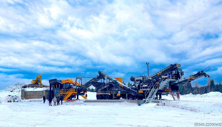 Brechanlage/Mobile Brechanlage FABO Mobile Crushing Plant Mobile Jaw Crusher MCK-115