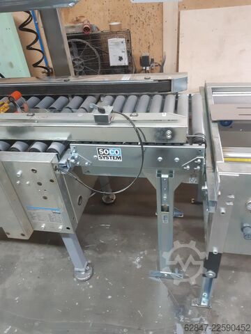 Kartonverpackungsmaschine SOCO SYSTEM F-100P und T-402-5-8-7