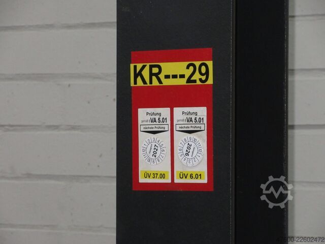 Kranhimmel Kran Hallenkran Kranbahn Demag Portalkran KBK2-H Stahlbau 500KG Abus 500KG Kettenzug + Stahlbau