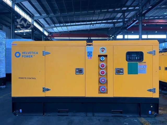 Diesel emergency power generator with ATS (Automatic Transfer Switch) HELVETICA POWER® ‼️ super silent HP 100S1ASR