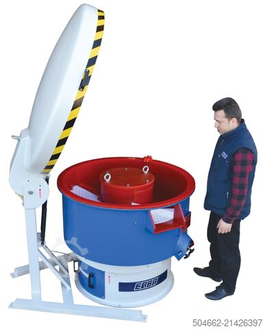 Vibratory finishing machine ERBA EVP-A 550 Rundvibrator mit Separierung