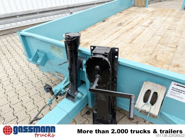 Low loader trailer Blomenröhr 552/6900 Tiefladeanhänger