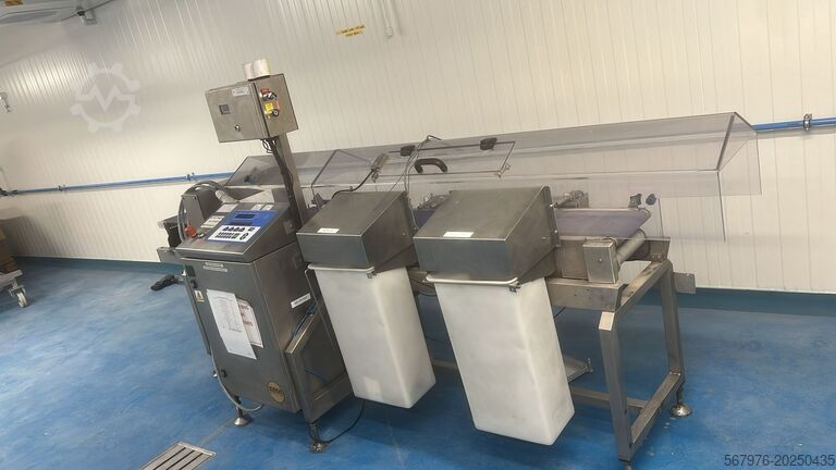 Metal detector checkweigher Loma 7000 Combi Metal Detector Checkweigher
