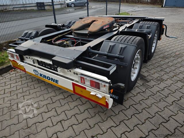 Semitrailer KRONE ZZB18eLZ Dolly  aktiv gelenkte Achse